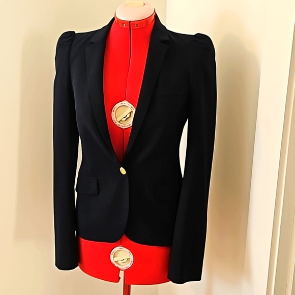 Zara basic navy blazer - Picture 1 of 6
